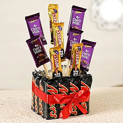 "Choco Combo Arrangement - Click here to View more details about this Product